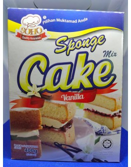 SOHO SPONGE CAKE MIX (VANILLA) 400GM
