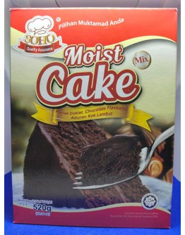 SOHO MOIST CAKE MIX (CHOCOLATE) 520GM